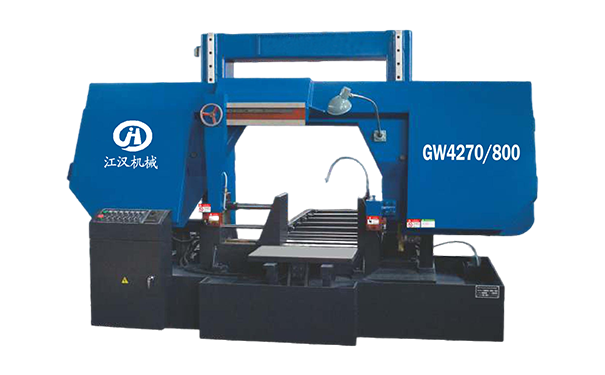 宜黄GW4270/800双柱龙门卧式带锯床